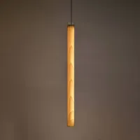 lzf lamps lzf estela sv suspension led, 90 cm, hêtre naturel