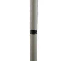 hell lampadaire led evolo cct, taupe
