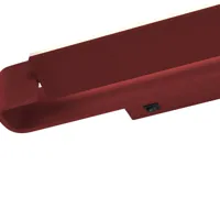 hell applique led box, pivotante, rouge indien