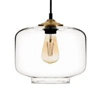 solbika lighting suspension tube 3 lampes cylindrique/ronde claire
