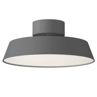 dftp by nordlux plafonnier led kaito dim, inclinable, gris