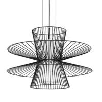 beacon lighting suspension dulverton avec abat-jour en cage ø 58 cm