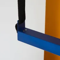 loom design suspension led belto, bleu