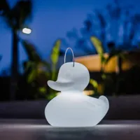 goodnight light lampe designer led duck-duck xl extérieur blanc