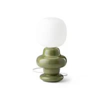 ferroluce lampe à poser copacabana, vert sauge