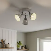 lindby eneas spot pour plafond à trois lampes