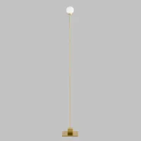 northern lampe sur pied snowball, laiton