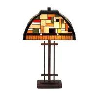 artistar mosaica - lampe à poser style tiffany