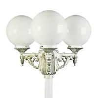 albert leuchten ravissant chandelier blanc-or 163 à 3 lampes