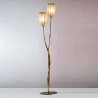siru lampadaire tulipano en verre scavo