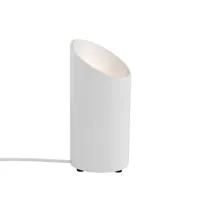 astro lighting - lampe à poser cut en métal, aluminium couleur blanc 300 x 23.99 26 cm made in design