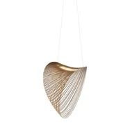 luceplan - suspension illan en bois, contreplaqué de bouleau couleur bois naturel 50 x 42.73 5.5 cm designer zsuzsanna horwath made in design