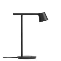 muuto - lampe de table tip - noir - 250 x 31.07 x 40 cm - designer jens fager - métal, aluminium