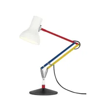 anglepoise - lampe de table type 75 en métal, aluminium couleur multicolore 180 x 27.32 50 cm designer kenneth grange made in design