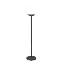 fermob - lampadaire d'extérieur sans fil mooon en plastique, polyéthylène couleur noir 49.32 x 134 cm designer tristan lohner made in design
