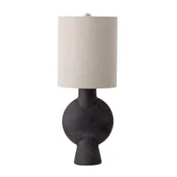 bloomingville - lampe de table en céramique, fer couleur beige 250 x 42.73 54.5 cm made in design