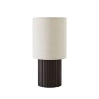 &tradition - lampe sans fil rechargeable manhattan - beige - 200 x 22.89 x 24.5 cm - designer space copenhagen - tissu, aluminium extrudé