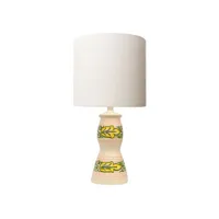 popus editions - lampe de table lampes en céramique couleur jaune 35 x 80 cm designer fanny gicquel made in design