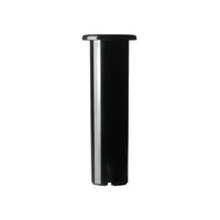 magis - lampe sans fil rechargeable bouquet en plastique, abs couleur noir 8.2 x 22 cm designer brogliato traverso made in design