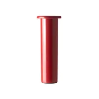 magis - lampe sans fil rechargeable bouquet en plastique, abs couleur rouge 8.2 x 22 cm designer brogliato traverso made in design