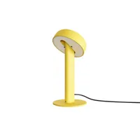 tiptoe - lampe de table nod en métal, aluminium couleur jaune 12 x 25 cm made in design
