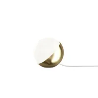 louis poulsen - lampe à poser vl studio - métal - 15 x 15 x 14.5 cm - designer vilhelm lauritzen - verre, laiton