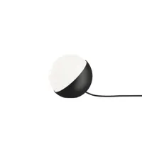 louis poulsen - lampe à poser vl studio - noir - 15 x 15 x 14.5 cm - designer vilhelm lauritzen - verre, aluminium