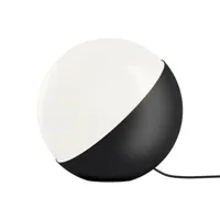 louis poulsen - lampe à poser vl studio en verre, aluminium couleur noir 32 x cm designer vilhelm lauritzen made in design
