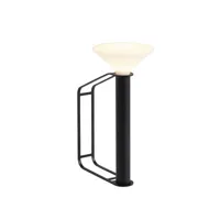 muuto - lampe extérieur sans fil rechargeable piton en métal, plastique couleur noir 32.1 x 13.2 21.8 cm designer tom chung made in design