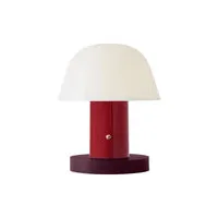 &tradition - lampe sans fil rechargeable setago - violet - 18 x 18 x 22 cm - designer jaime  hayón - plastique, polycarbonate moulé