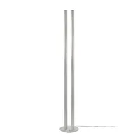 valerie objects - lampadaire l1 en métal, aluminium couleur métal 30 x 190 cm designer pierric de coster made in design