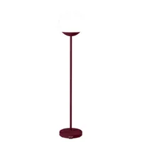 fermob - lampadaire d'extérieur sans fil mooon en plastique, polyéthylène couleur violet 25 x 134 cm designer tristan lohner made in design