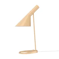 louis poulsen - lampe de table aj en métal, fonte couleur beige 35 x 56 cm designer arne  jacobsen made in design