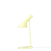 louis poulsen - lampe de table aj en métal, fonte couleur jaune 18.5 x 43.5 cm designer arne  jacobsen made in design