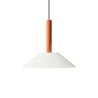nine - suspension hook en métal, aluminium couleur orange 50 x 42.4 cm designer alexandra gerber made in design