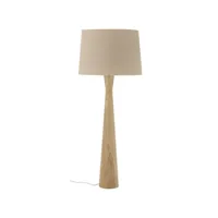 bloomingville - lampadaire en bois, bois d'hévéa couleur naturel 45 x 0.1 130 cm made in design