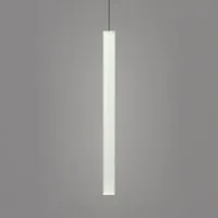 slide - suspension flux en plastique, méthacrylate couleur blanc 300 x 26.21 64 cm designer giò colonna romano made in design