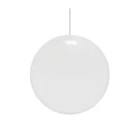 slide - suspension d'extérieur globo en plastique, polyéthène recyclable couleur blanc 30 x 31 cm made in design