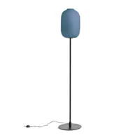 cappellini - lampadaire arya - bleu - 83.2 x 83.2 x 175 cm - designer giulio cappellini - verre, verre soufflé bouche