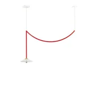 valerie objects - suspension lamp en métal, acier couleur rouge 100 x 58.28 56 cm designer muller van severen made in design