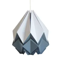 suspension origami bicolore en papier taille xl