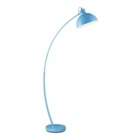 lampadaire design en métal bleu 159 cm