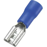 cosse clip 4.8 mm x 0.8 mm tru components fdd2-187(8) 745180 1.5 mm² 2.5 mm² partiellement isolé bleu 100 pc(s)