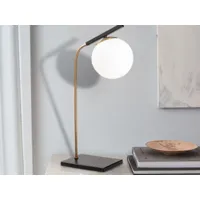 lampe de table sassari 1 lampe noir/or