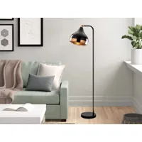 lampadaire guidonia 1 lampe noir