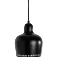 artek lampe à suspension a330s golden bell (noir - métal)