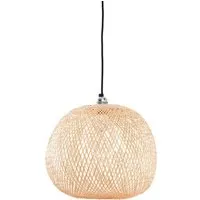 ay illuminate lampe à suspension ay illuminate (ø 38 cm - bambou tressé)