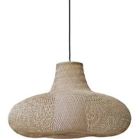 ay illuminate lampe à suspension may small (naturel - bambou tressé)