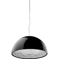 flos lampe à suspension skygarden 1 (noir brillant - plâtre verni)