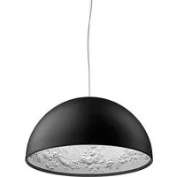 flos lampe à suspension skygarden 2 (noir mat - plâtre verni)